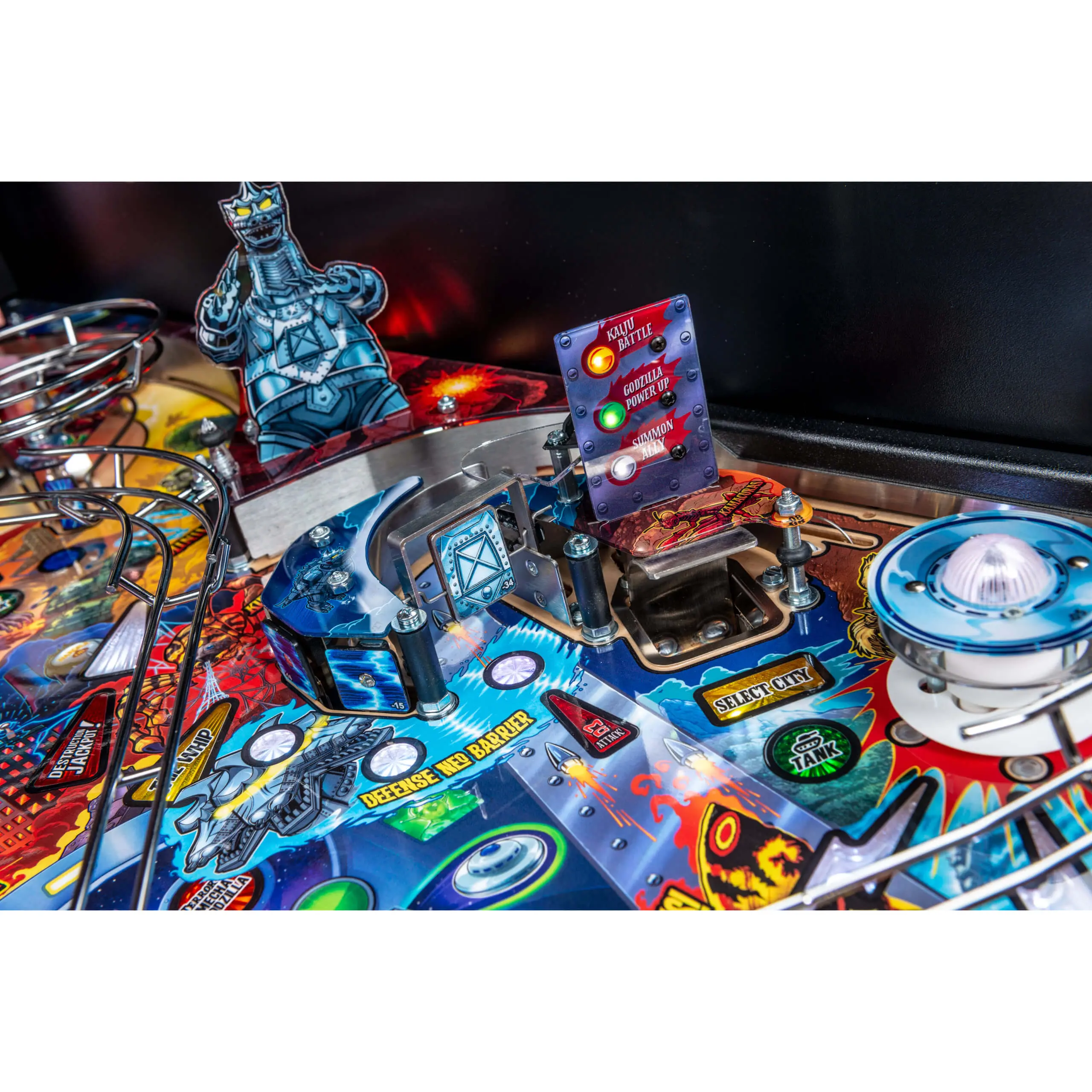 Godzilla Pro Pinball Machine by Stern - Image 8