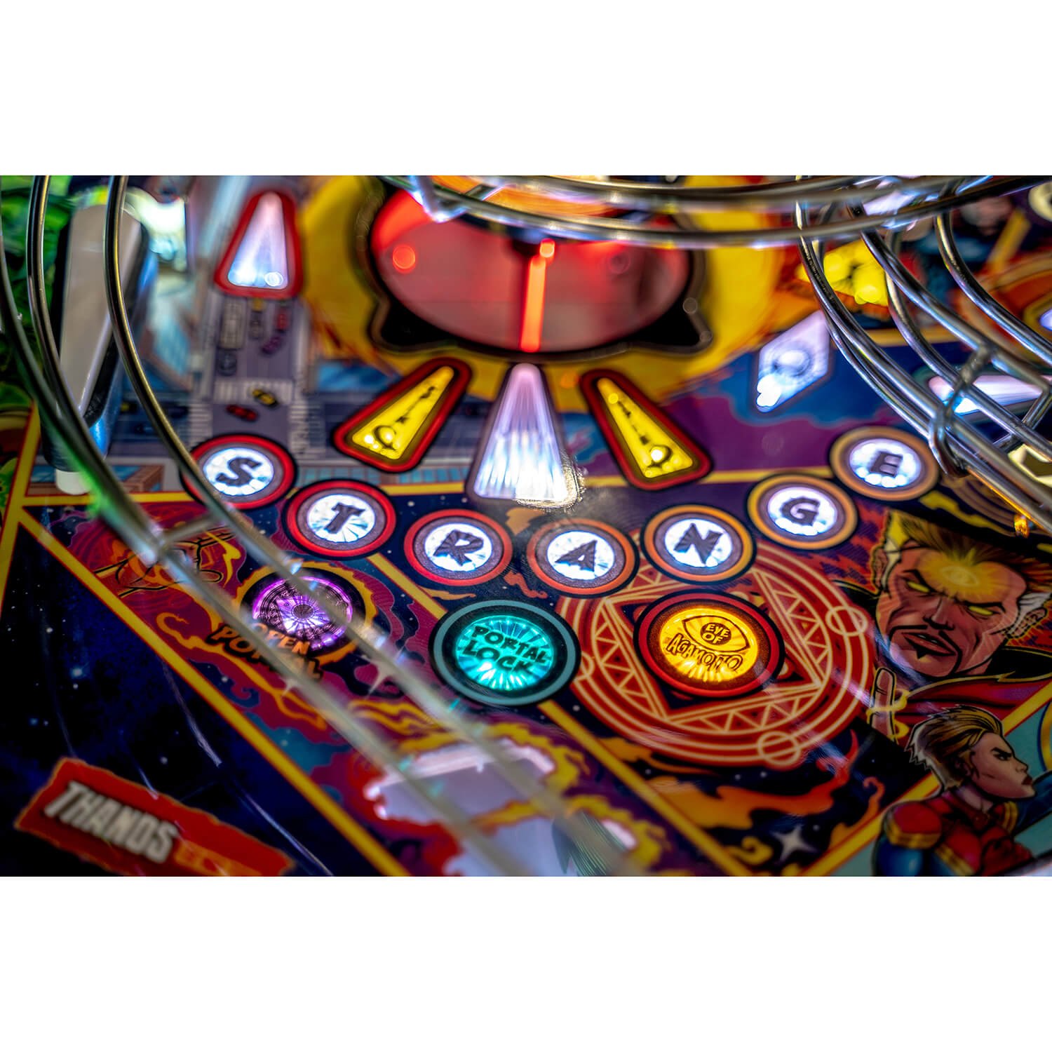 Avengers: Infinity Quest Premium Pinball Machine by Stern