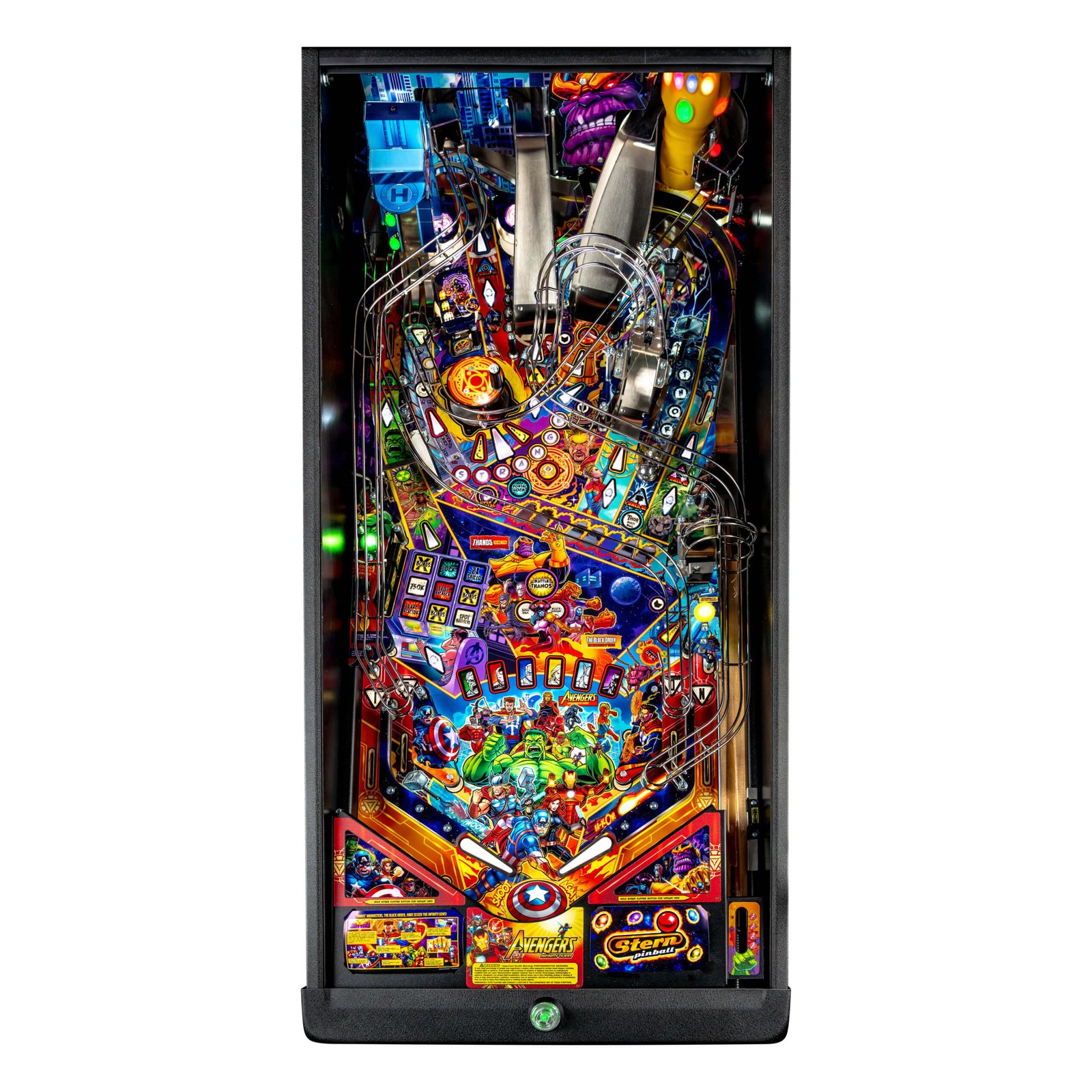 Avengers: Infinity Quest Premium Pinball Machine by Stern
