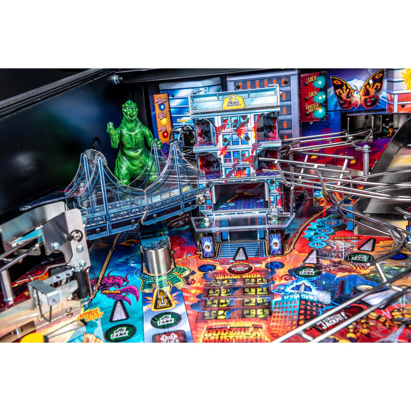 Godzilla Premium Pinball Machine by Stern - Image 10